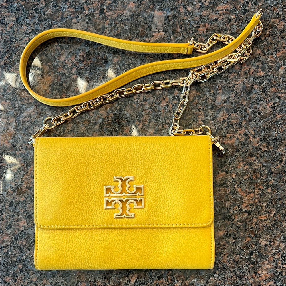 Tory Burch Yellow Crossbody Bag